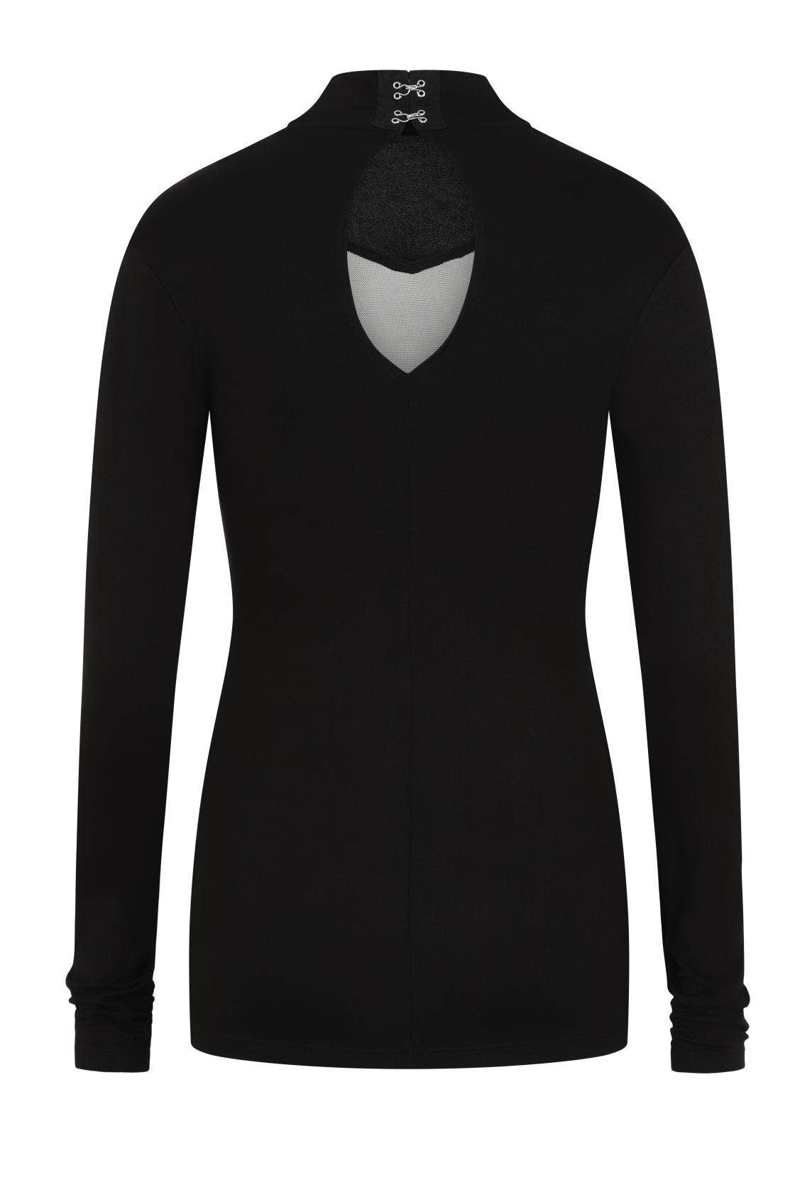 Necessary Evil Goth Cybele Bat Panel Long Sleeve Top