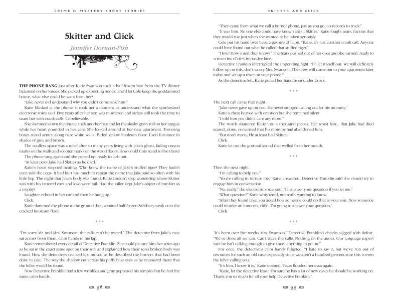 Crime & Mystery Short Stories (Gothic Fantasy)