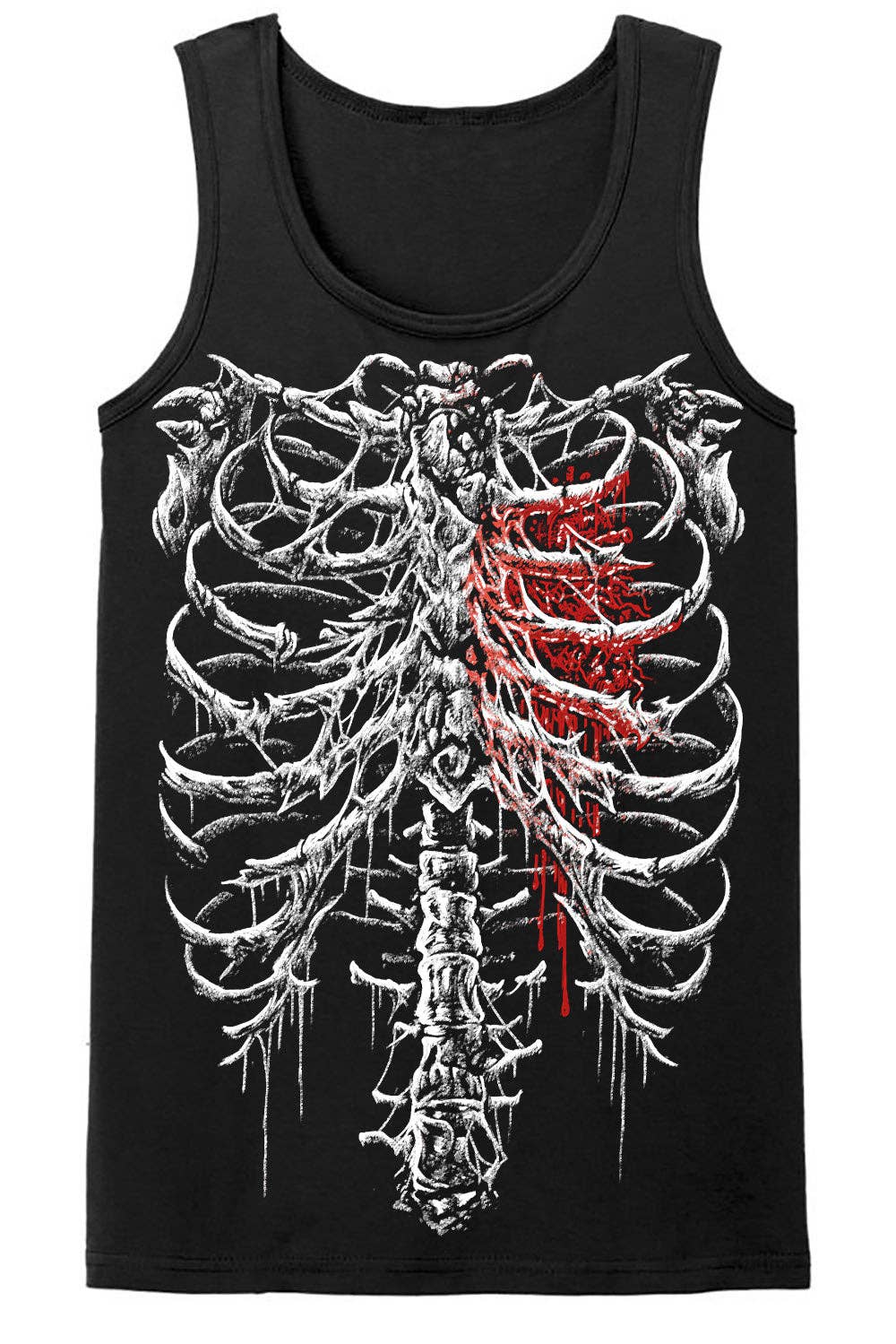 Bleeding Heart Skeleton T-shirt