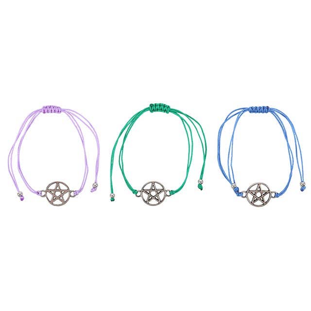 Set of 3 Coven Sisters Pentagram Bracelets