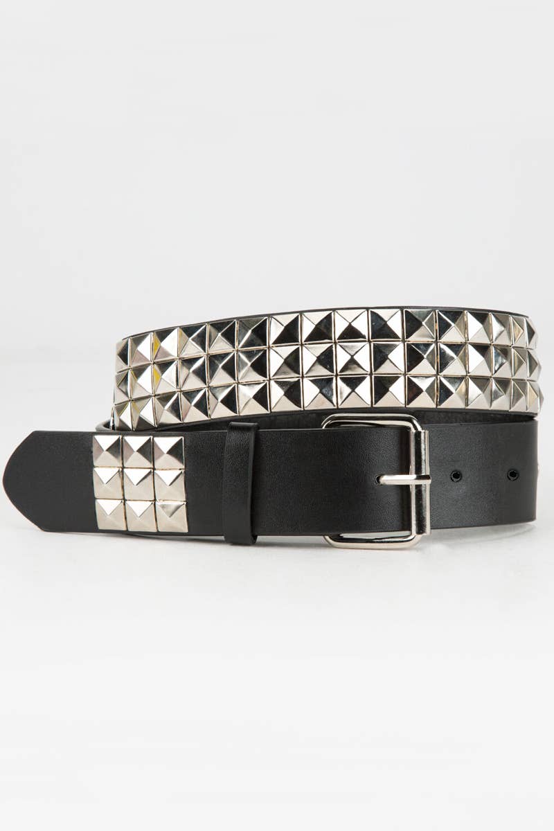 Pyramid Studded Belt