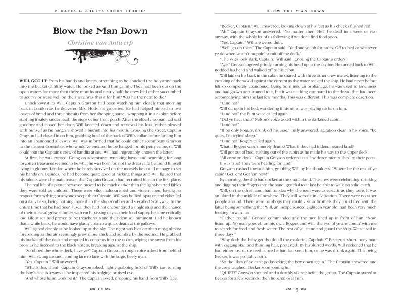 Pirates & Ghosts Short Stories (Gothic Fantasy)
