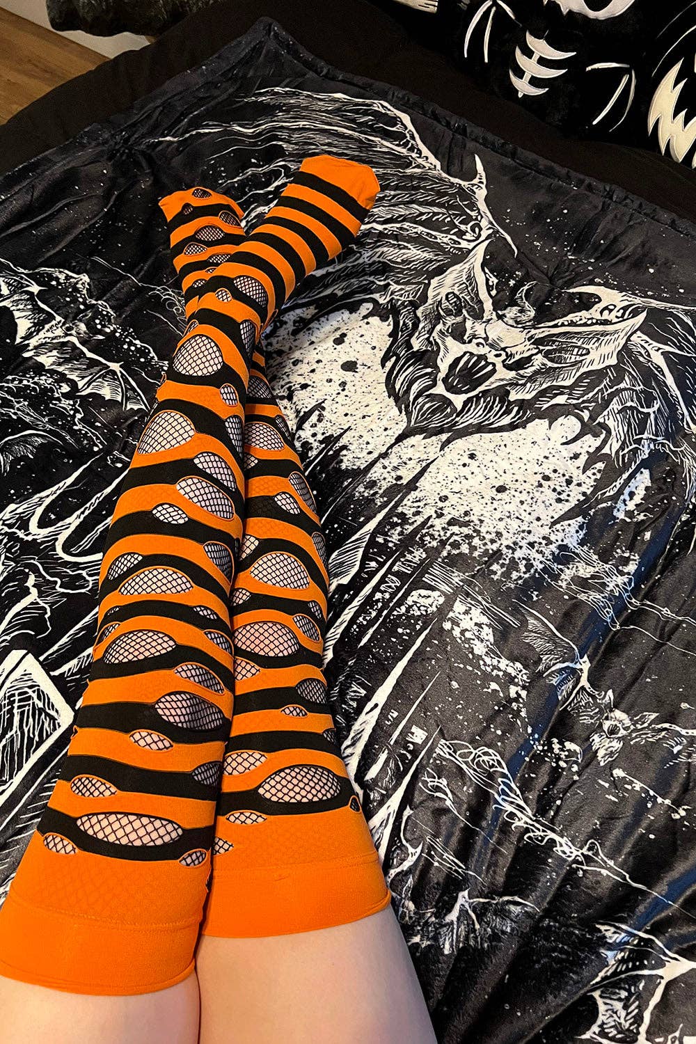 Vampire Castle Throw Blanket