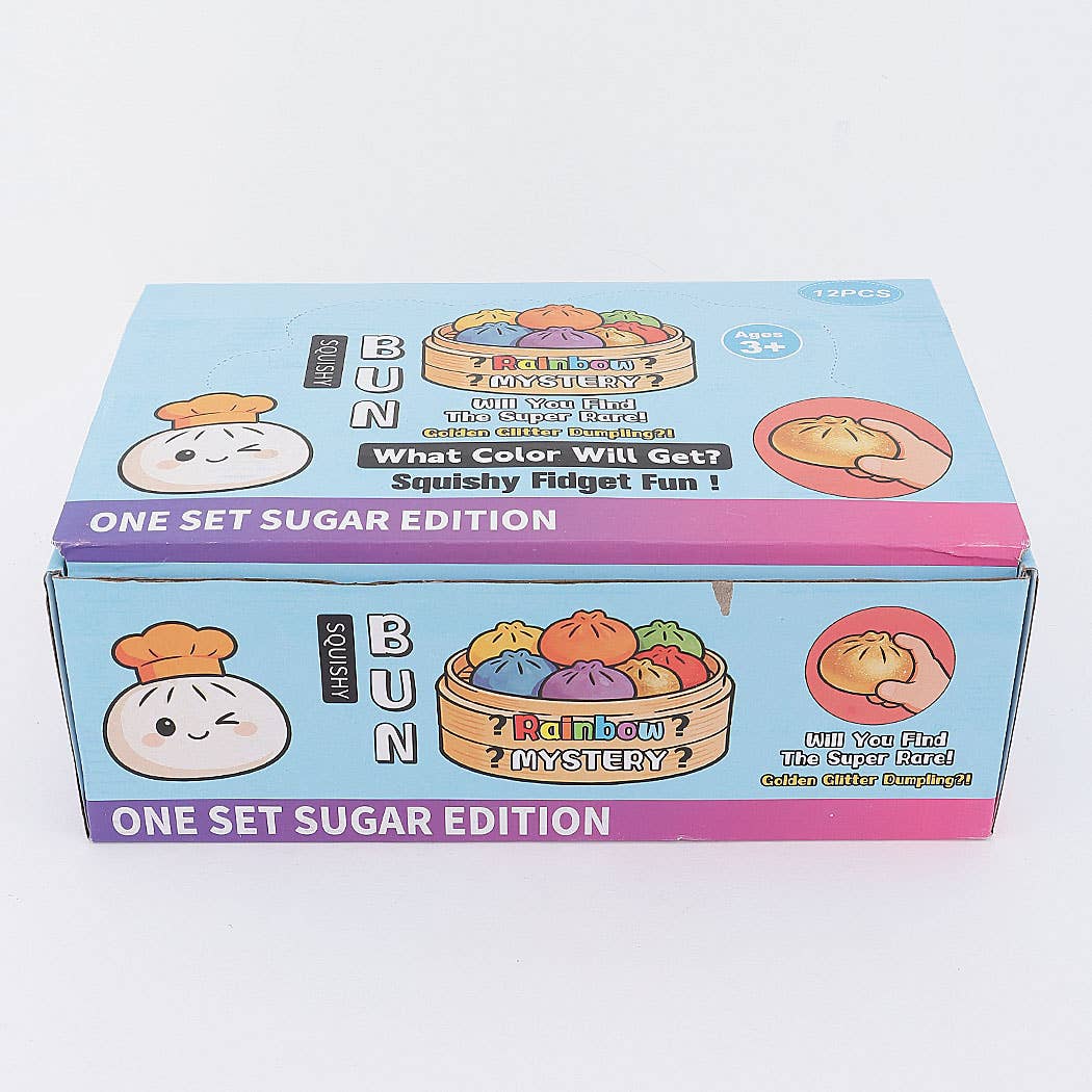 Cartoon Bun Squishy Fidget Toy