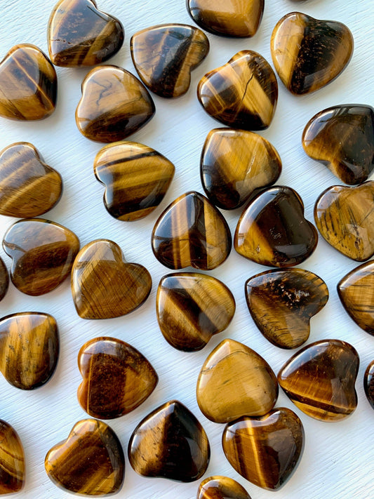 Tigers Eye Tiny Heart
