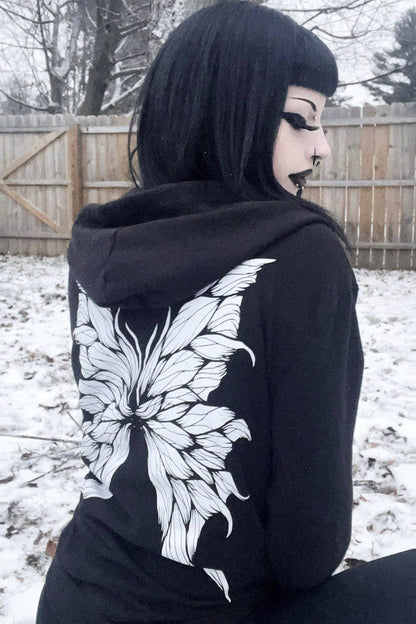 Dark Fairy Hoodie [Zipper or Pullover]