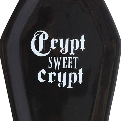 Crypt Sweet Crypt Gothic Coffin Shaped Trinket Tray