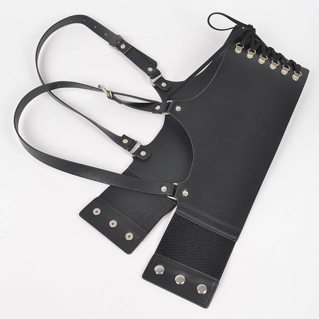 Vegan Leather Corset Harness Belt