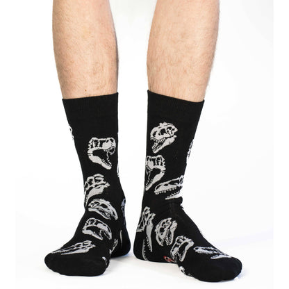 Men's Dinosaur Skulls Socks