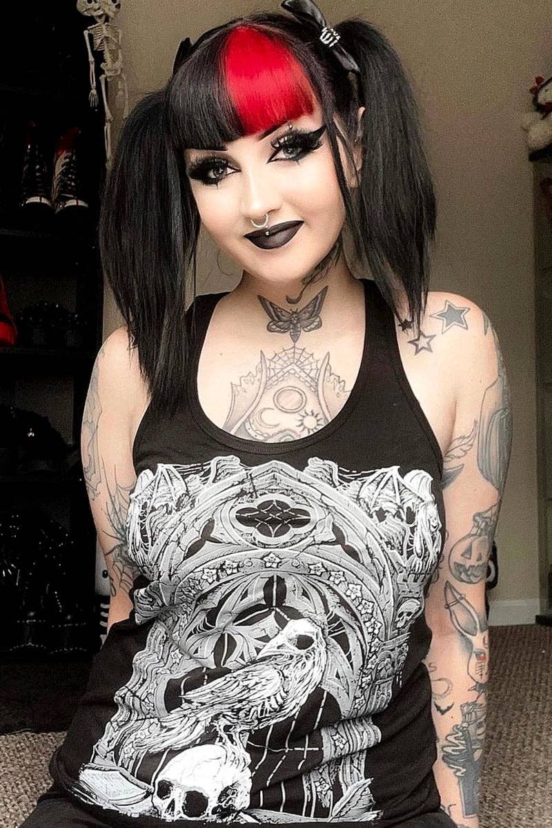 Quoth the Raven Tee [GRAY]