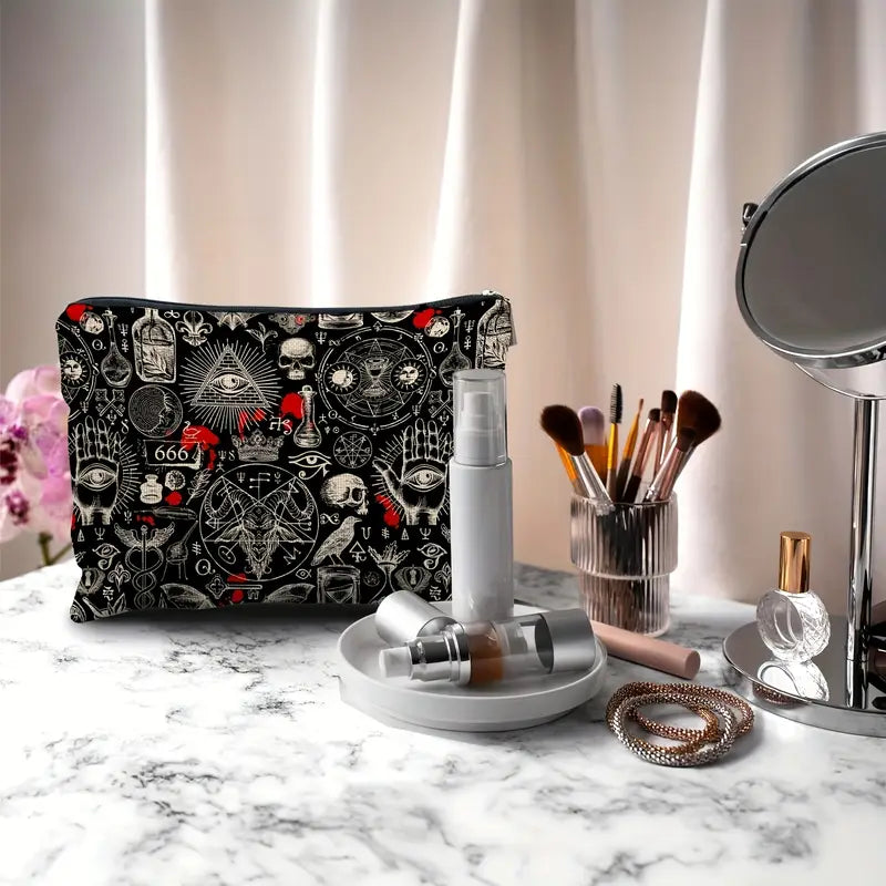 Occult & Mystical Gothic Make Up Bag