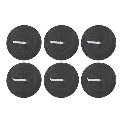 Set of 6 Black Dark Romance Opium Tealight Candles