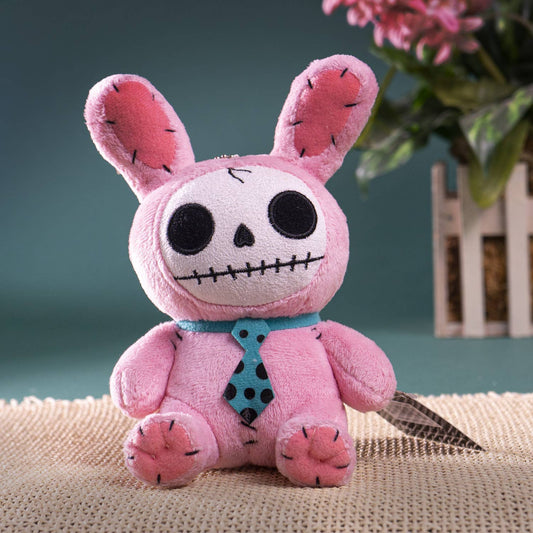 Furrybones Pink Bun-Bun Plush Halloween Small