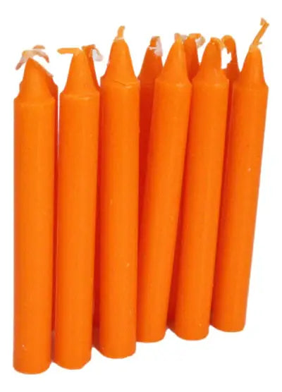 Orange Confidence Spell Candles