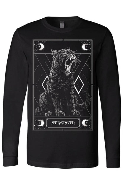 Strength Kitty Tarot Tee [Multiple Styles Available]