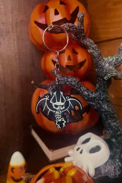 Batty Bones Keychain