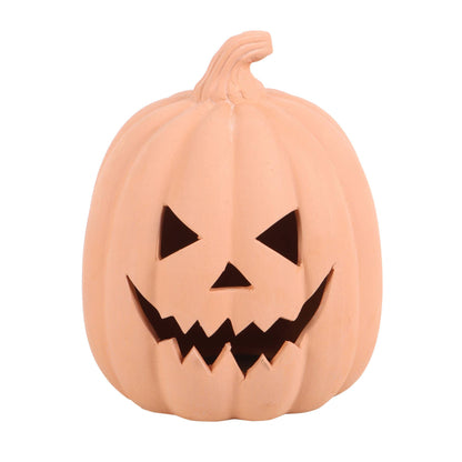 15cm Terracotta Halloween Pumpkin Decoration