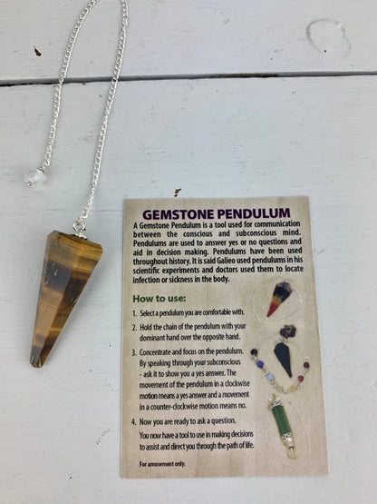 Crystal Pendulums