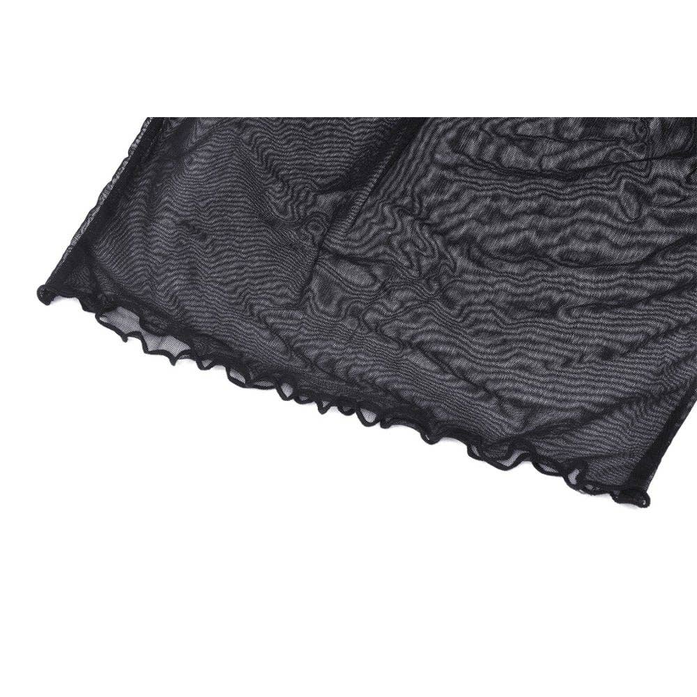 Dark In Love Barbarella Mesh Top