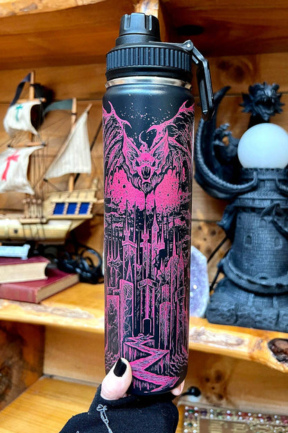 Vampire Castle 24 Oz Tumbler