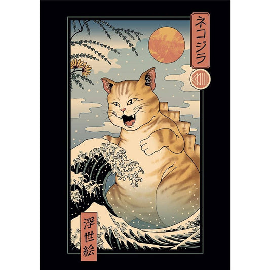 Vincent Trinidad (Catzilla Ukiyo) Postcard Print A6