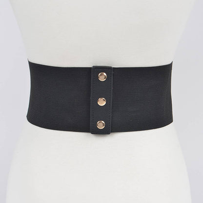 Corset Belt W/three Buckles