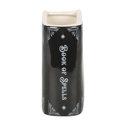 Book of Spells Book Shaped Ceramic Vase