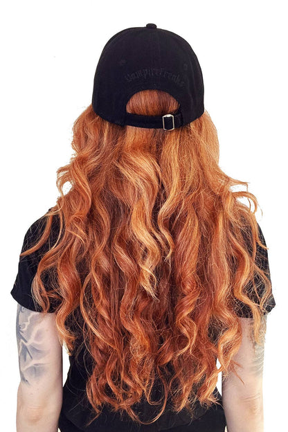 Vampire Bat Pierced Baseball Cap