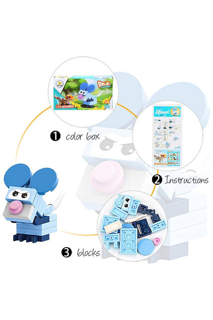 Zodiac Animal DIY Building Block Craft Kit