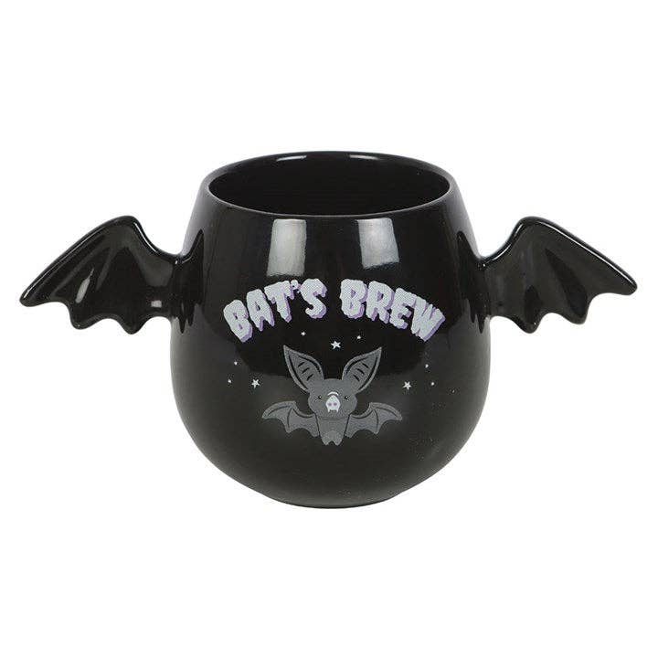 Bat's Brew Halloween Bat Wing Mug