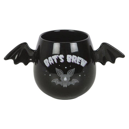 Bat's Brew Halloween Bat Wing Mug