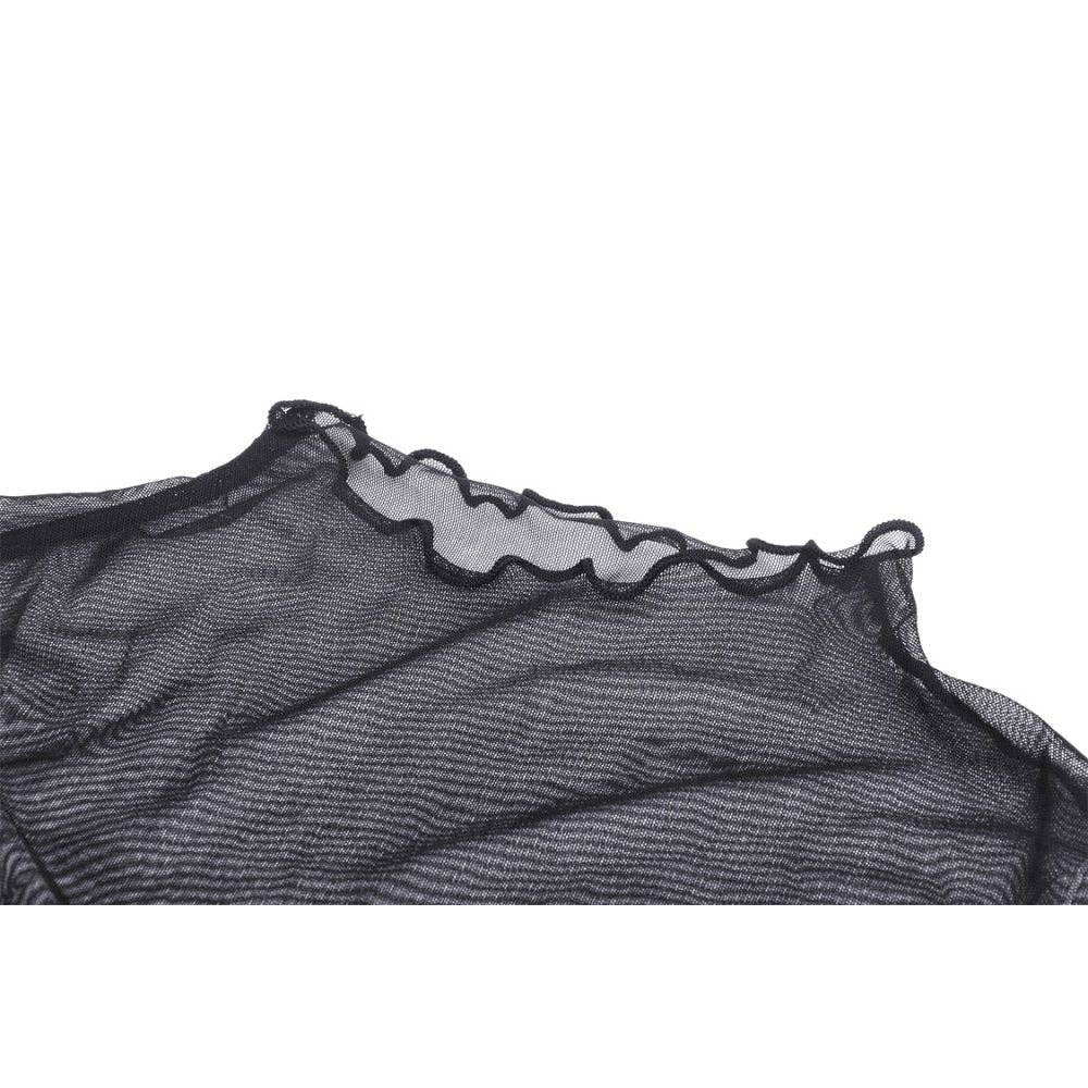 Dark In Love Barbarella Mesh Top