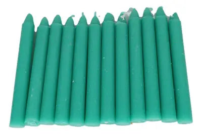 Green Prosperity Spell Candles