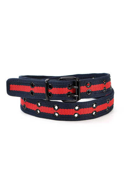Casual Canvas Double Hole Belt