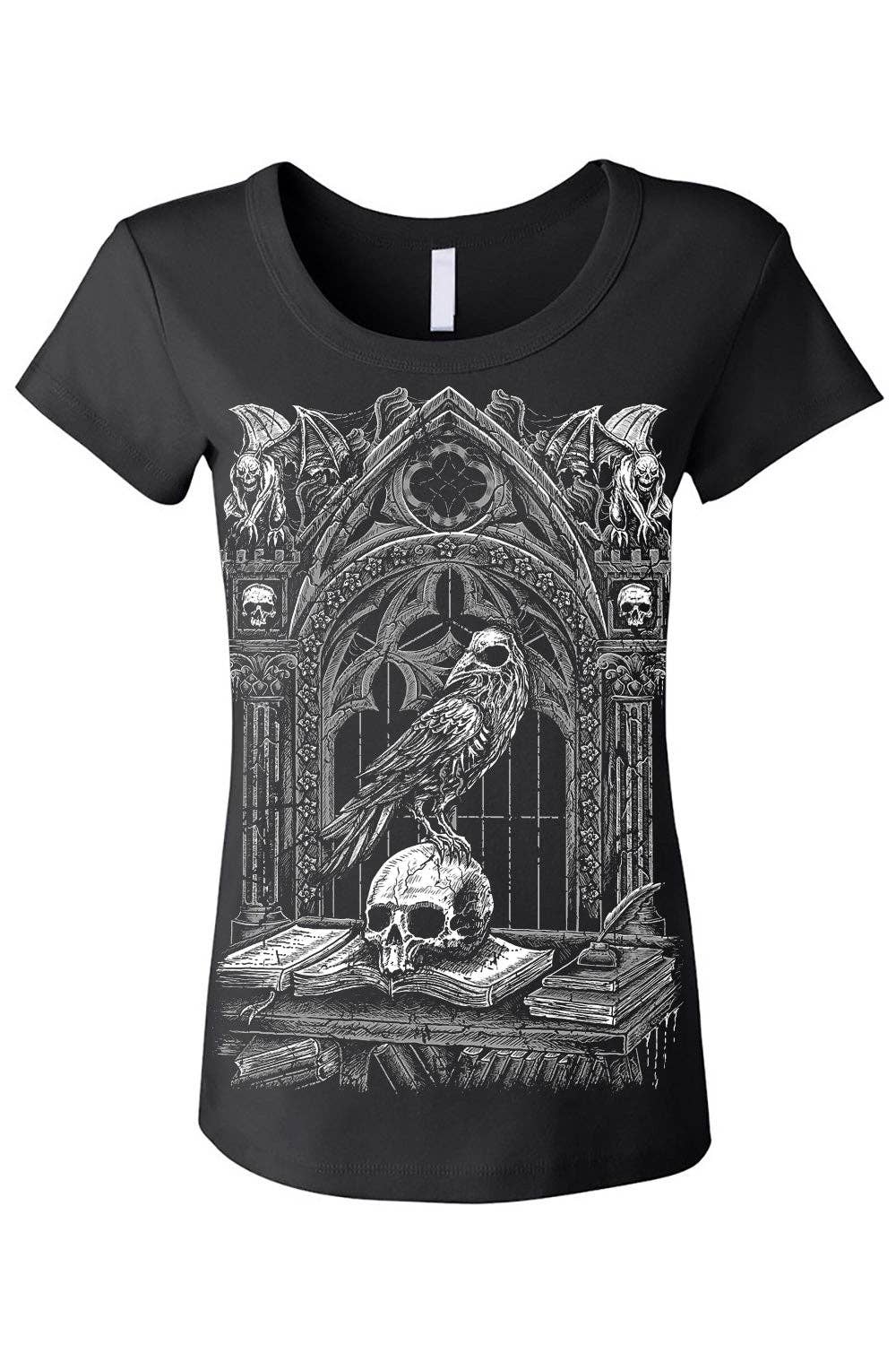 Quoth the Raven Tee [GRAY]