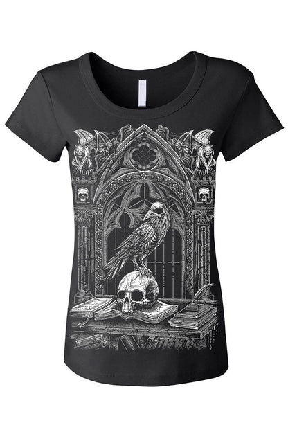 Quoth the Raven Tee [GRAY]