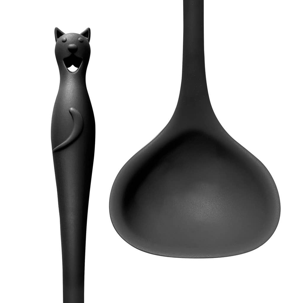 15570 Alchemy Gothic Cat's Kitchen Ladle