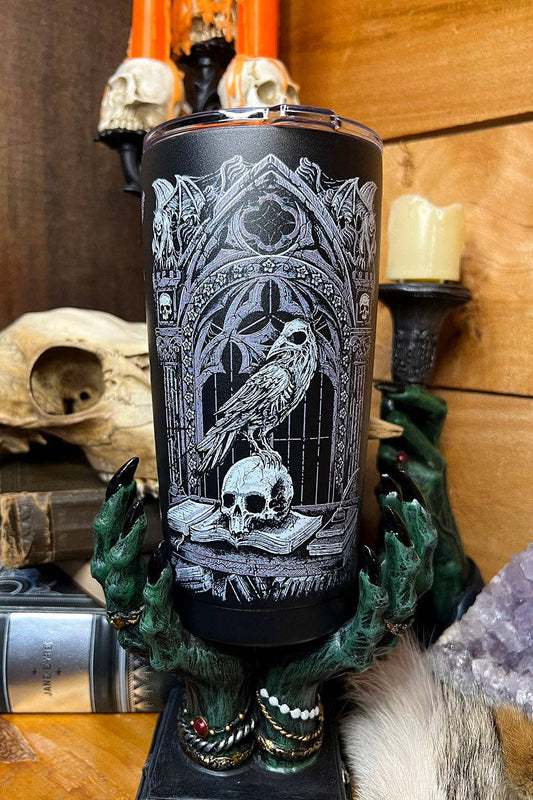 Quoth The Raven 20 oz Travel Mug