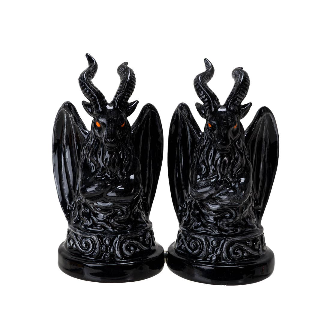 Baphomet Ceramic Salt and Pepper Shaker Set