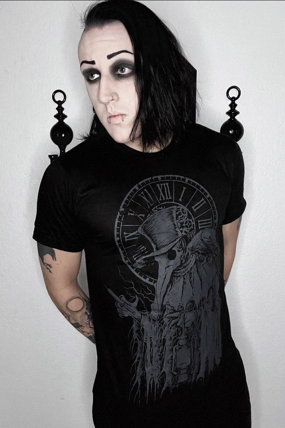 Plague Doctor Tee [GREY ASHES] [Multiple Styles Available]