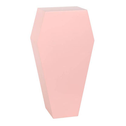 Pastel Pink Gothic Halloween Coffin Shelf