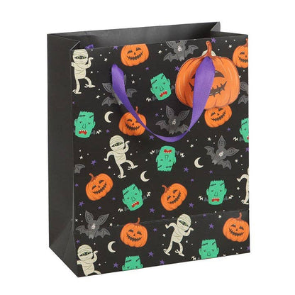 23cm Monster Mash Halloween Print Gift Bag
