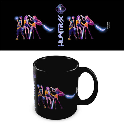 K-POP Demon Hunters (Huntrix) 11oz/315ml Black Coffee Mug