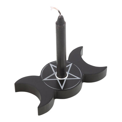 Triple Moon Spell Candleholder