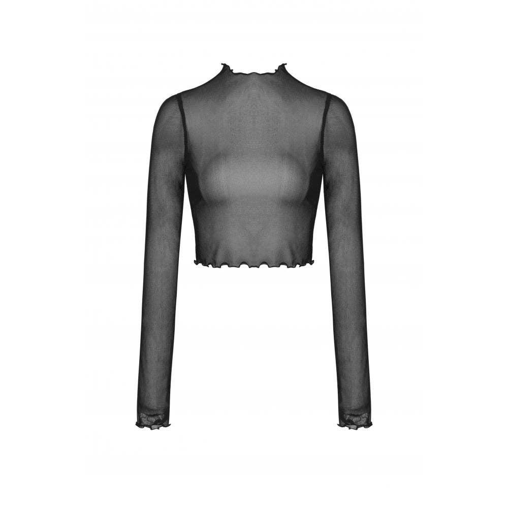 Dark In Love Barbarella Mesh Top