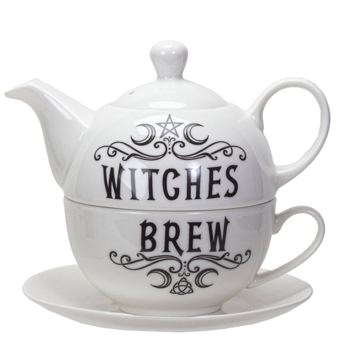 Witches Brew Tea Set for One by Alchemy Gothic UK