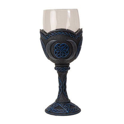 Pentagram Glass Goblet