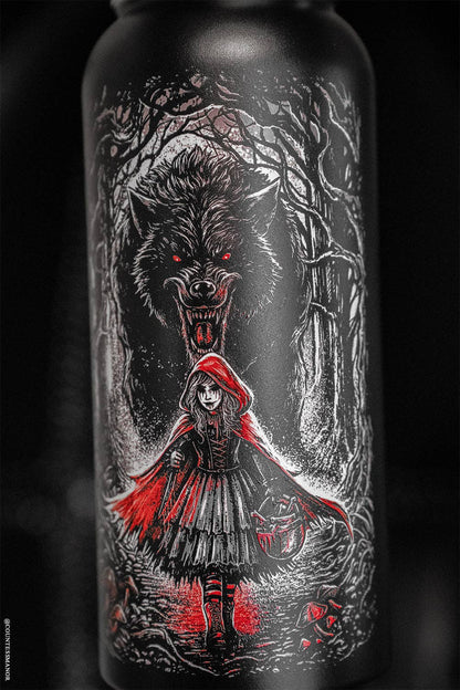 Little Dead Riding Hood 32 Oz Water Bottle
