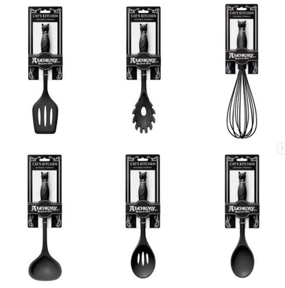 15570 Alchemy Gothic Cat's Kitchen Ladle