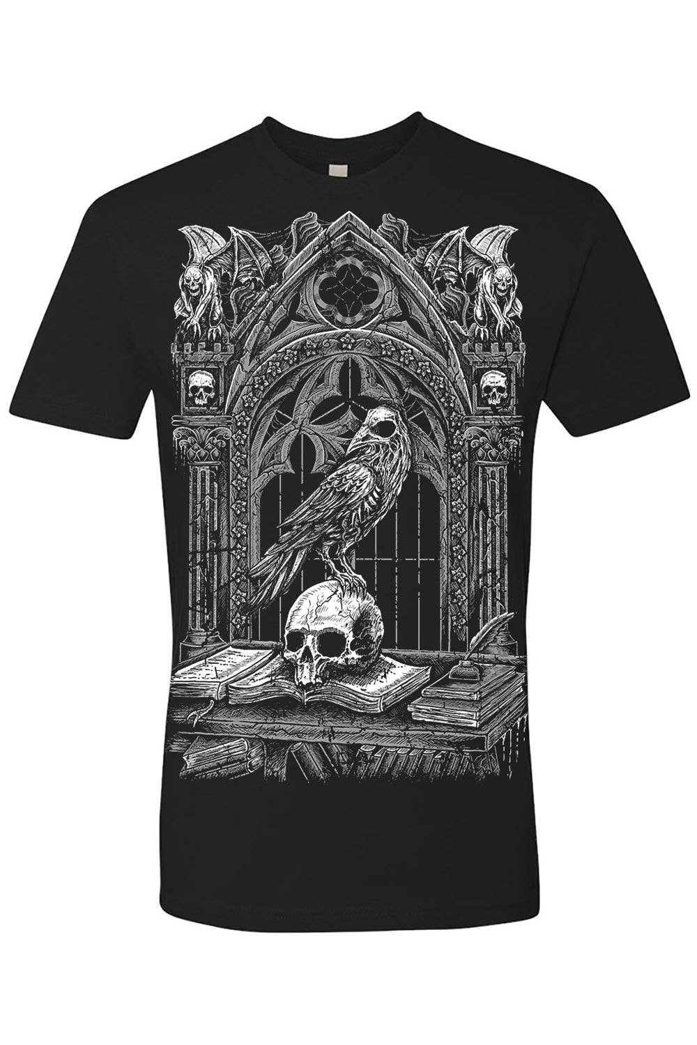 Quoth the Raven Tee [GRAY]